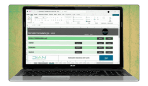 Alternativa avanzada a los modelos de Alberto Sánchez para el Formulario 350 de retención en la fuente 2026.