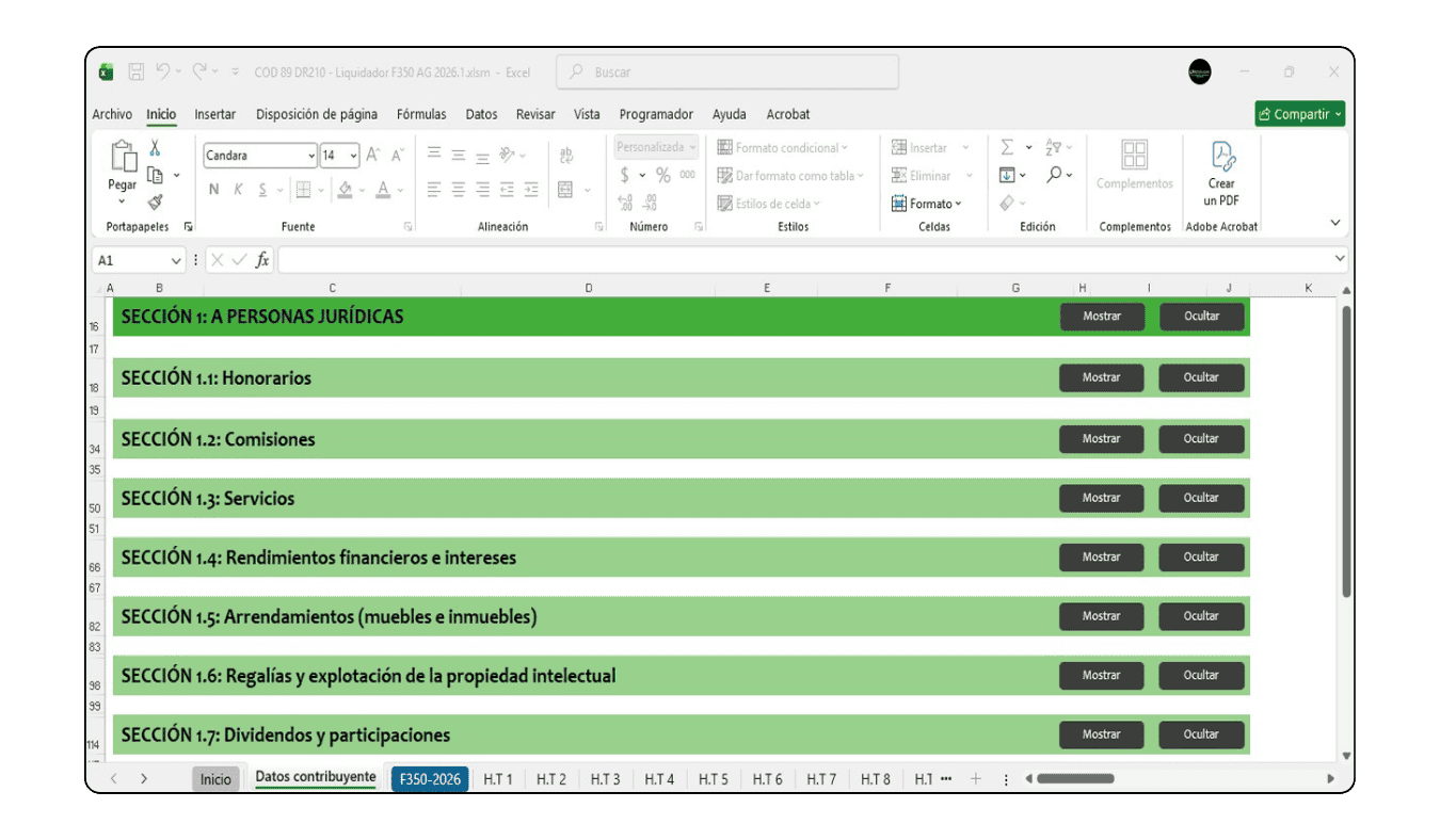 Validador de retenciones para usuarios de Siigo y Siesa antes de presentar el Formulario 350