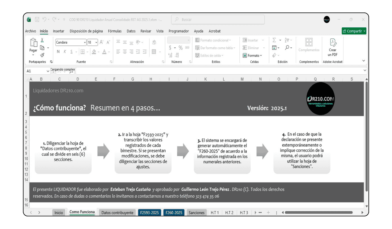 Análisis comparativo del patrimonio fiscal año actual vs año anterior en el SIMPLE.