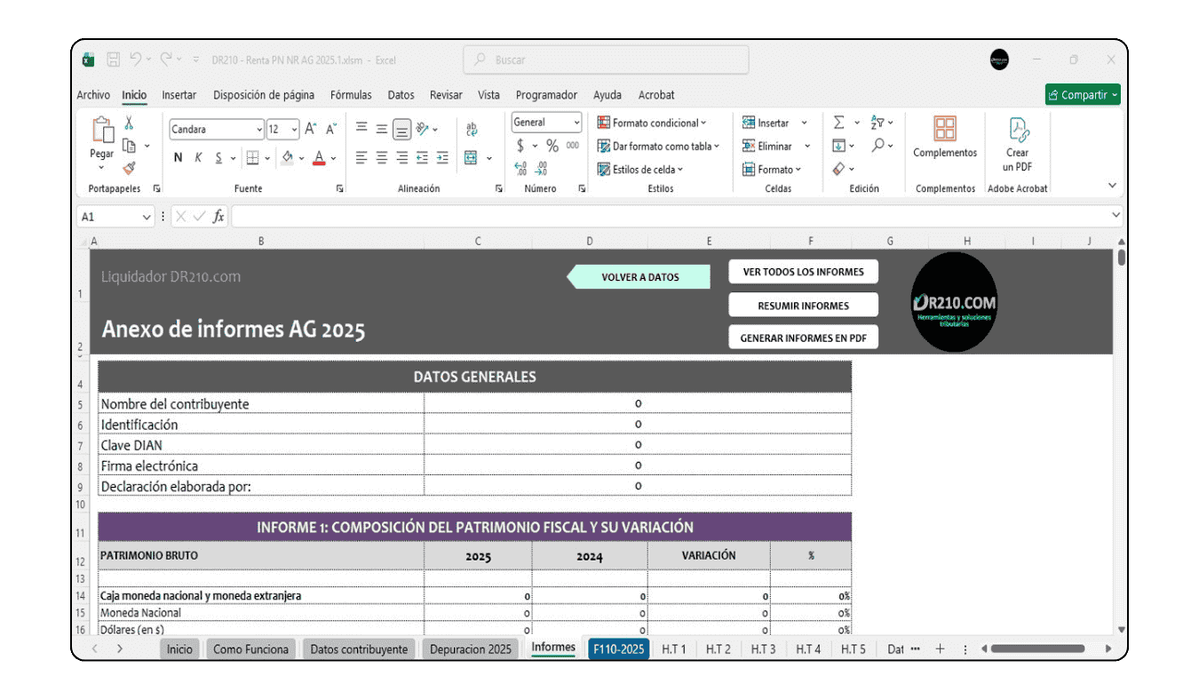 Función de traslado de saldos iniciales y patrimonio desde la versión AG 2024 a la 2025.