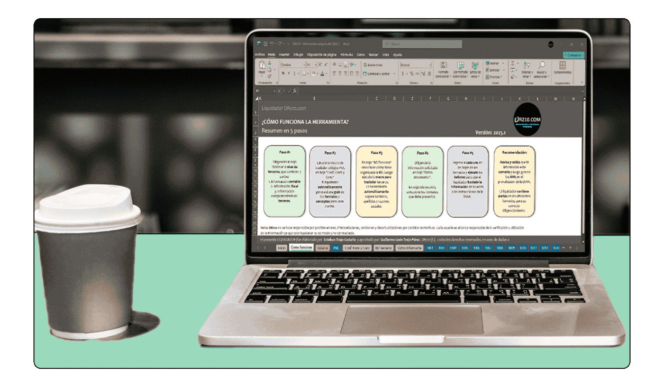 liquidador de información exógena 2025 en excel para contadores colombia